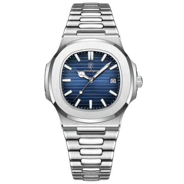 Waterproof Men’s Quartz Watch with Calendar